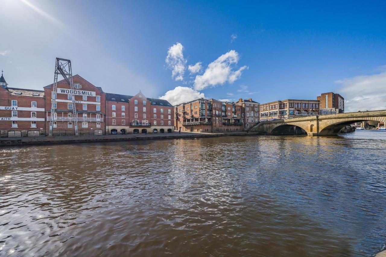 Woodsmill Quay Riverside Apartment - Heart Of יורק מראה חיצוני תמונה