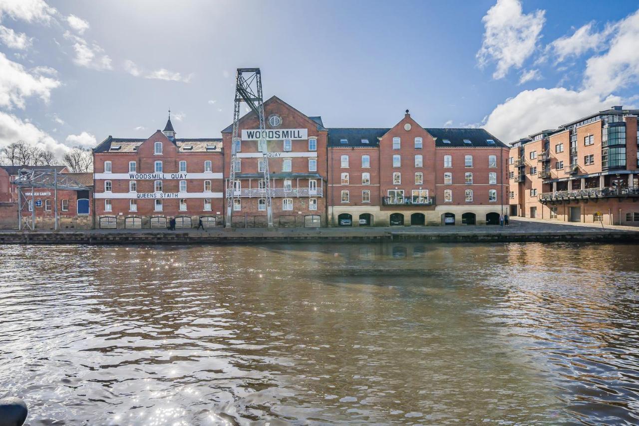 Woodsmill Quay Riverside Apartment - Heart Of יורק מראה חיצוני תמונה